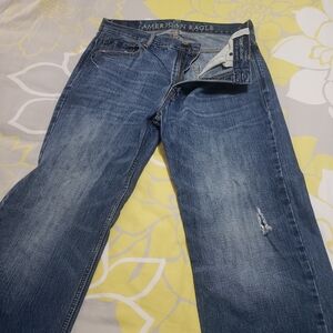 American Eagle Low Loose Denim Jeans